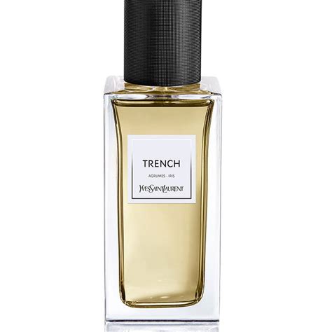 yves saint laurent perfume trench.